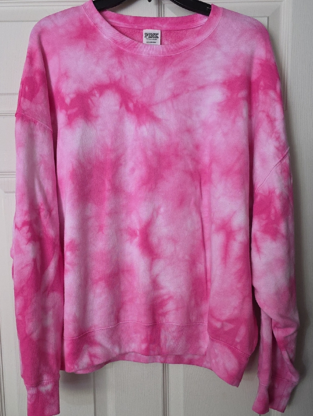 VS Pink Tie-Dye Sweatshirt